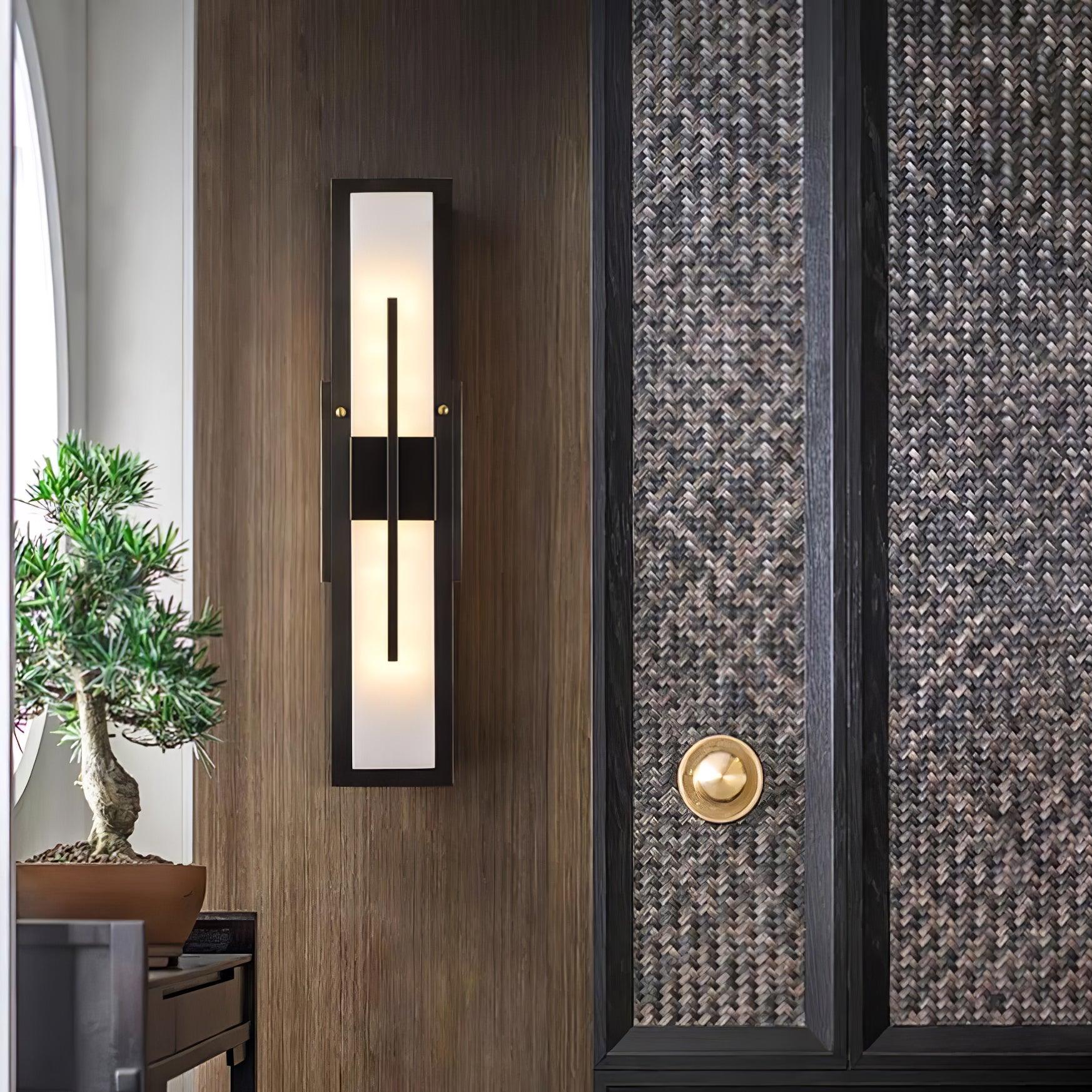 Lylirel Rectangular Alabaster Wall Light - Neutralighting