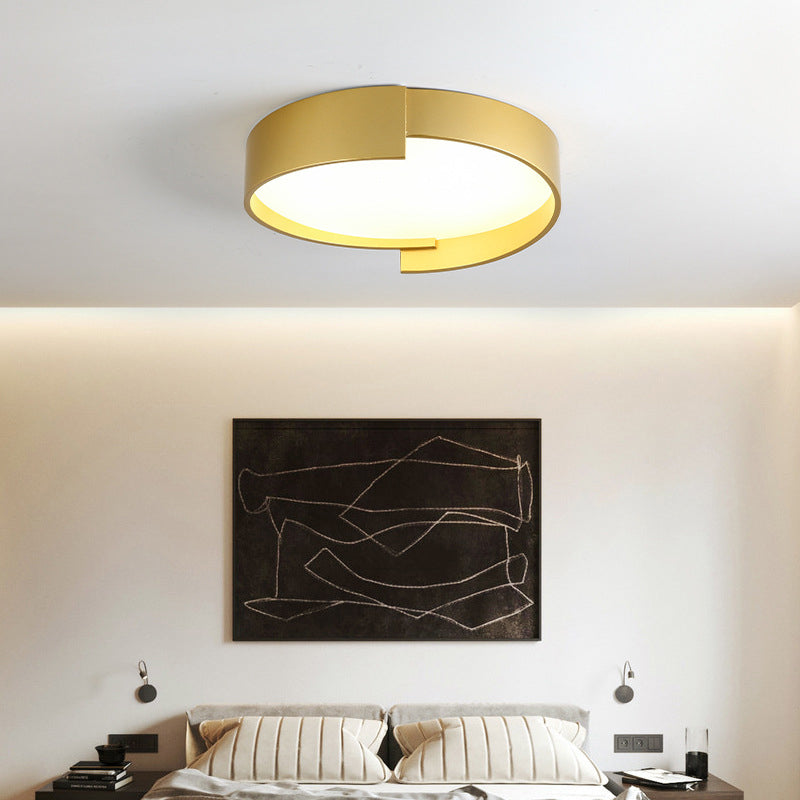 Arisha Modern Round Flush Mount Ceiling Light LED Double Layer - Neutralighting
