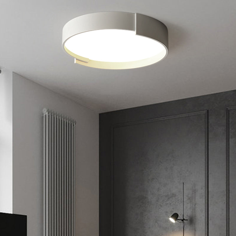 Arisha Modern Round Flush Mount Ceiling Light LED Double Layer - Neutralighting