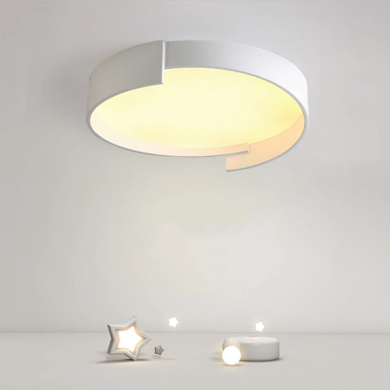 Arisha Modern Round Flush Mount Ceiling Light LED Double Layer - Neutralighting