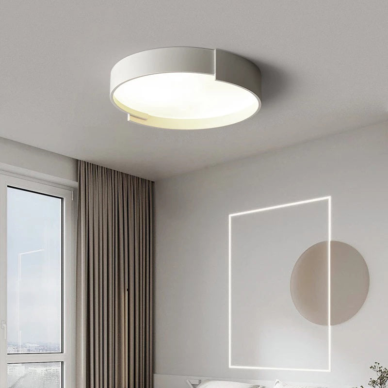 Arisha Modern Round Flush Mount Ceiling Light LED Double Layer - Neutralighting