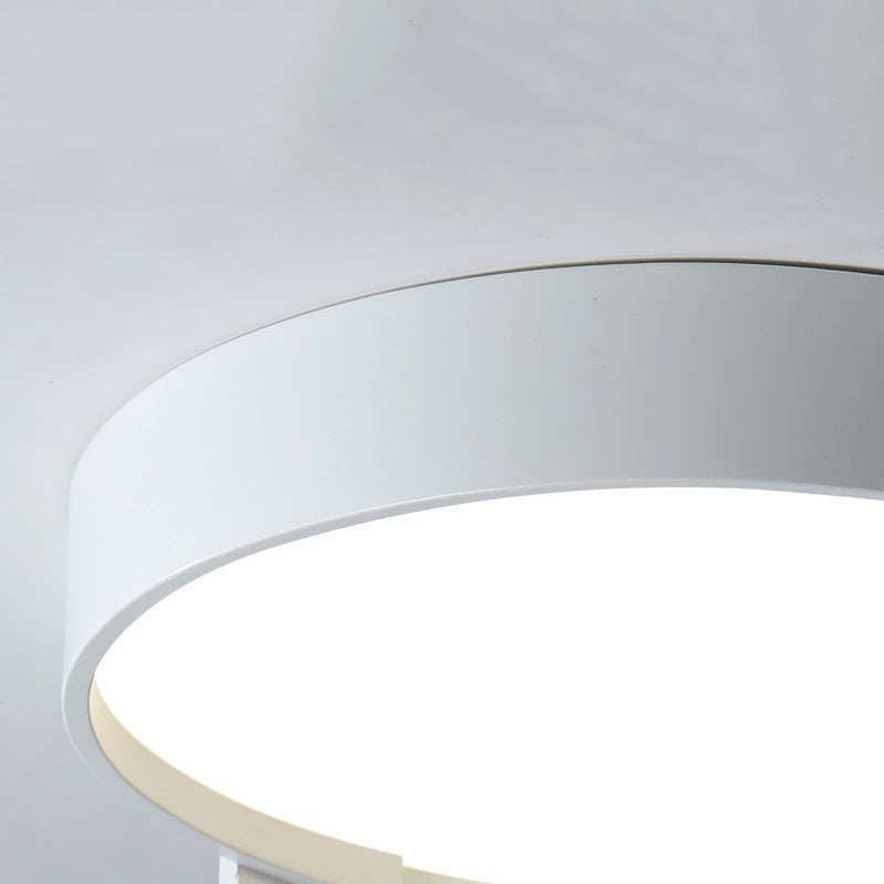 Arisha Modern Round Flush Mount Ceiling Light LED Double Layer - Neutralighting