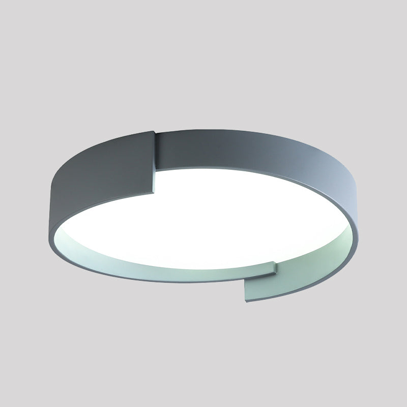 Arisha Modern Round Flush Mount Ceiling Light LED Double Layer - Neutralighting