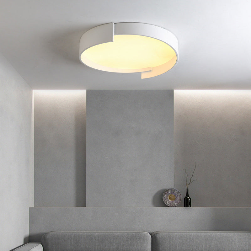 Arisha Modern Round Flush Mount Ceiling Light LED Double Layer - Neutralighting