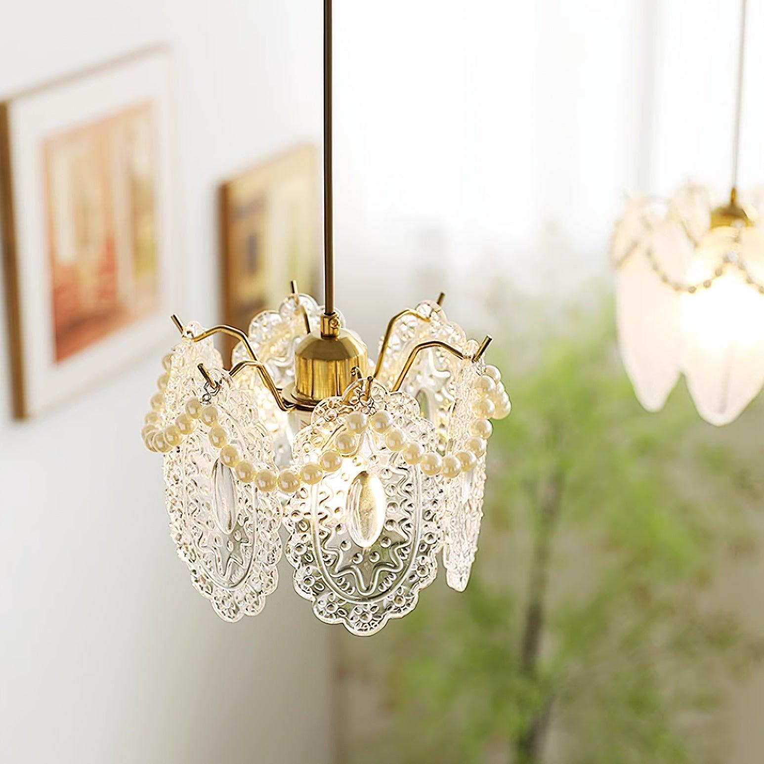 Elysia Glass Shade Pendant Light - Neutralighting