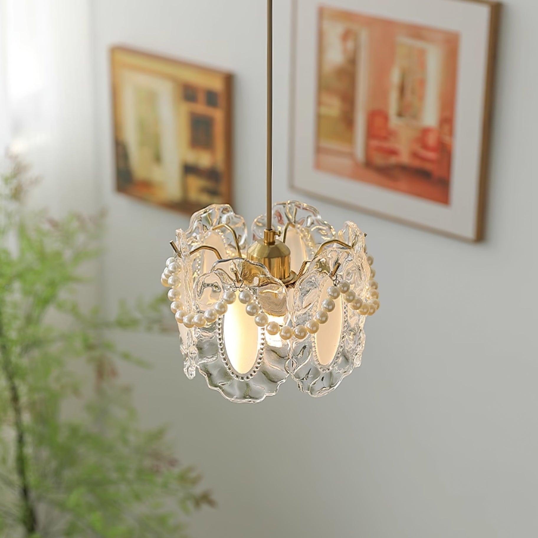 Elysia Glass Shade Pendant Light - Neutralighting
