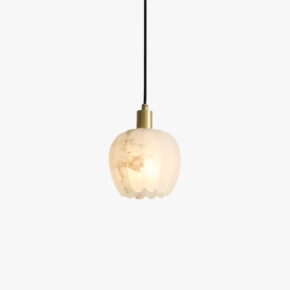 Ritta Pendant Light Flower-shaped Alabaster - Neutralighting