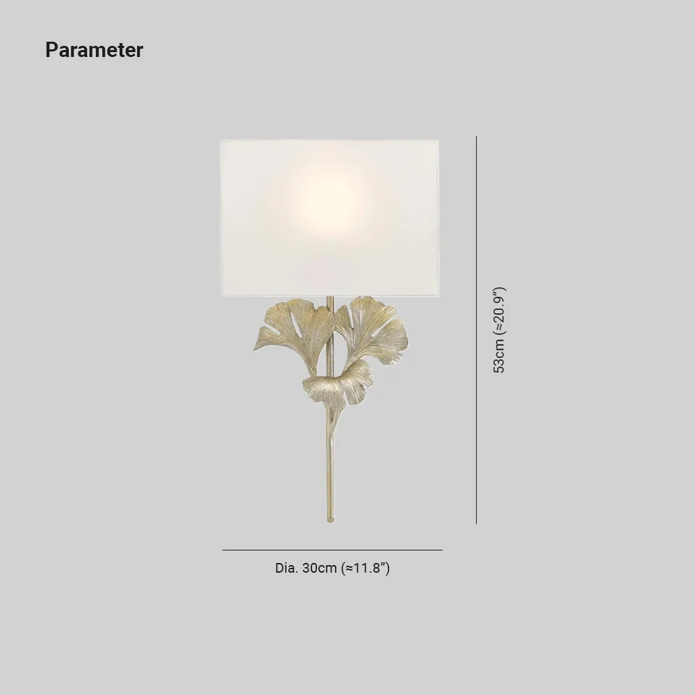 Daisy Wall Lamp Ginkgo Leaf - Neutralighting