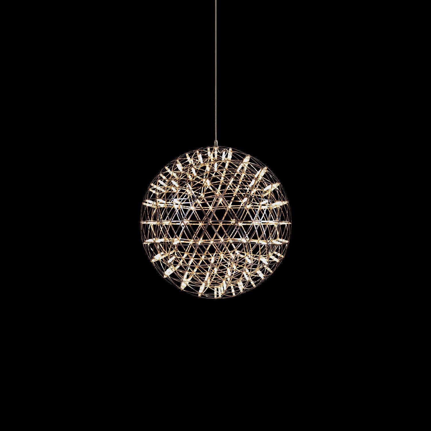 Silver Spark Ball Pendant Light - Blowlighting