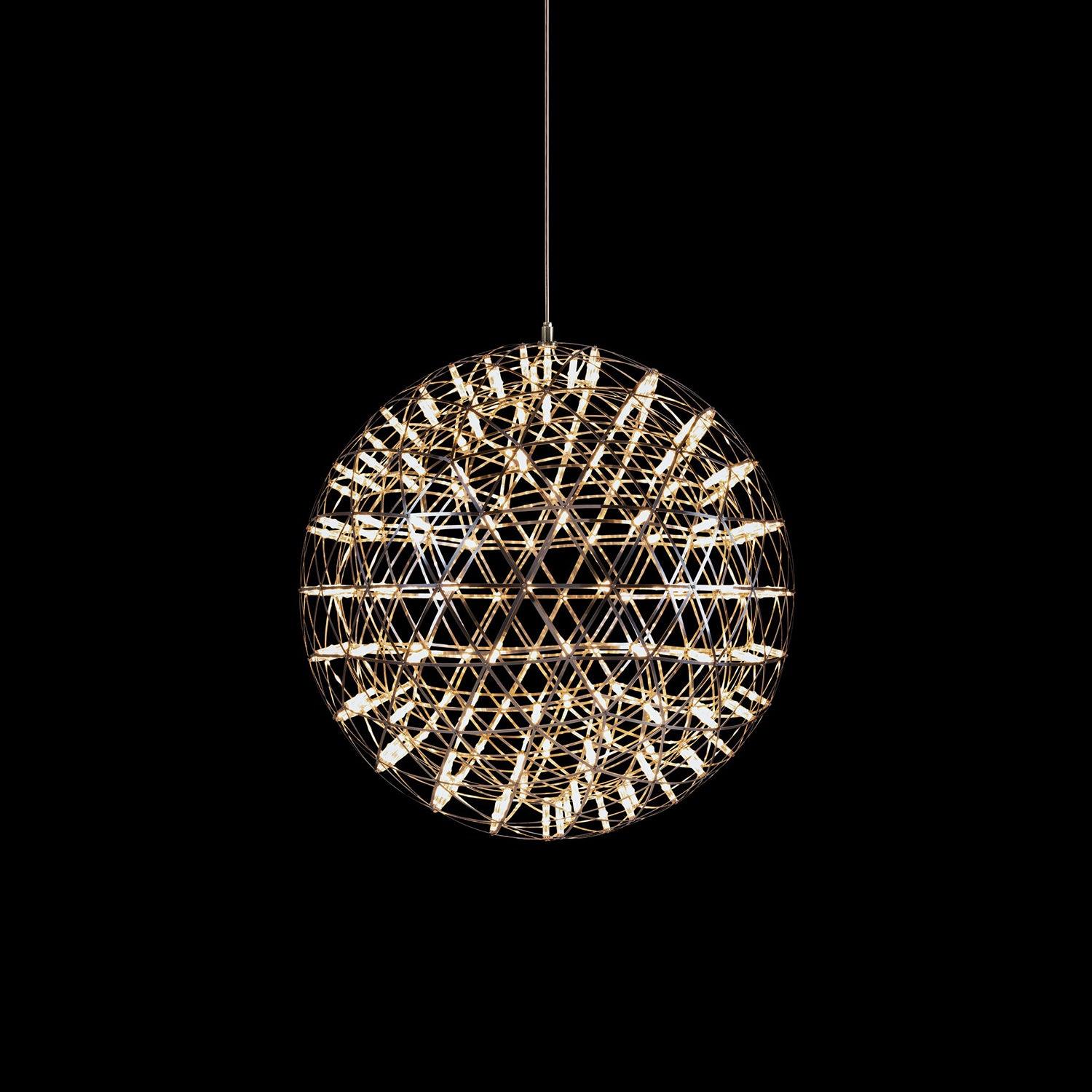 Silver Spark Ball Pendant Light - Blowlighting