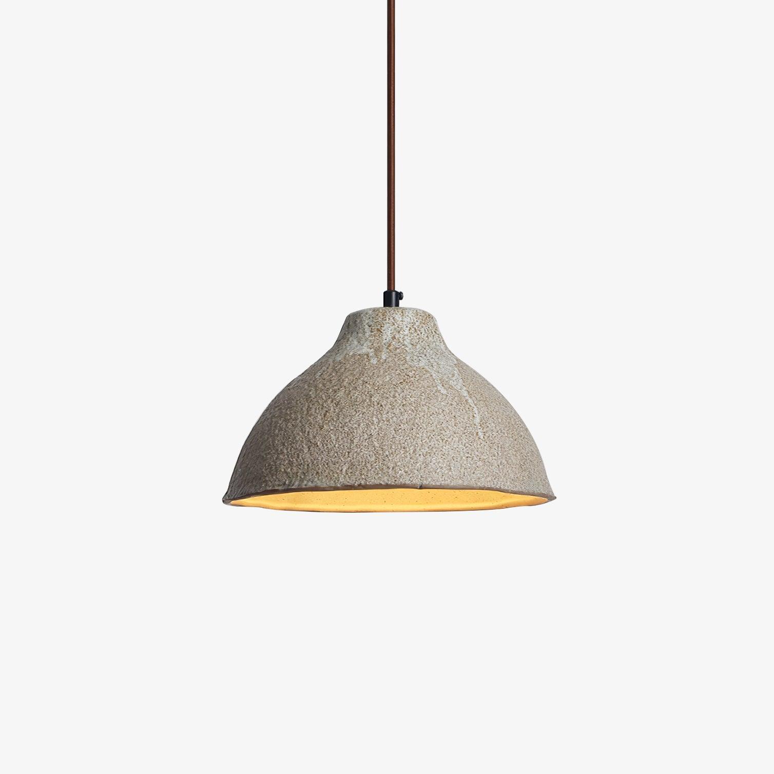 Maple Textured Ceramic Pendant Light - Neutralighting