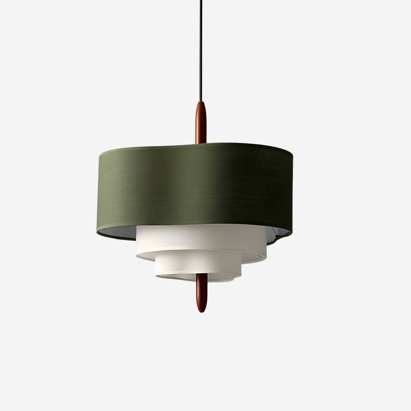 Ophel Green Fabric Pendant Lamp - Neutralighting