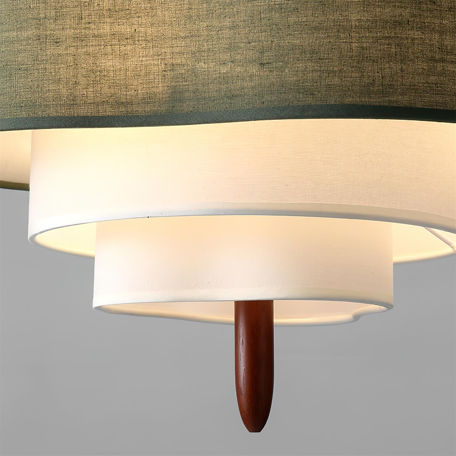 Ophel Green Fabric Pendant Lamp - Neutralighting