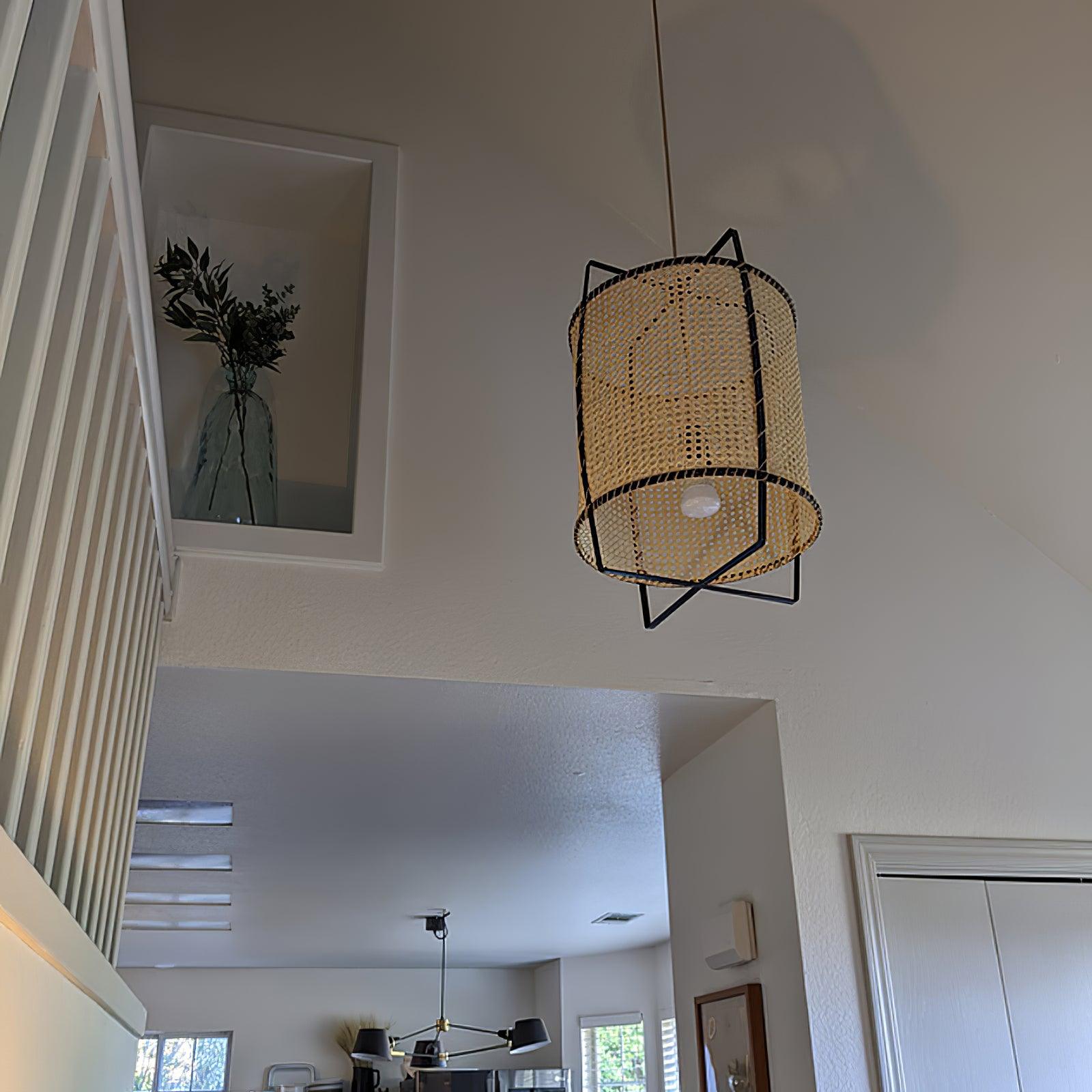 Rattan Meyda Pendant Lamp