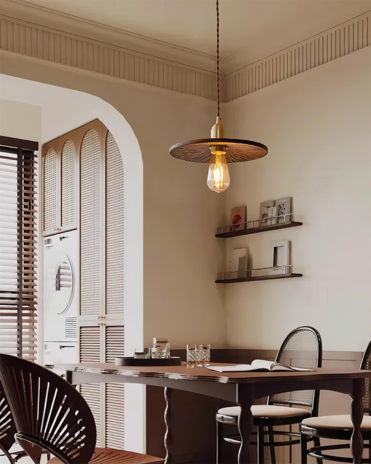 Rei Wood Pendant Lamp - Neutralighting