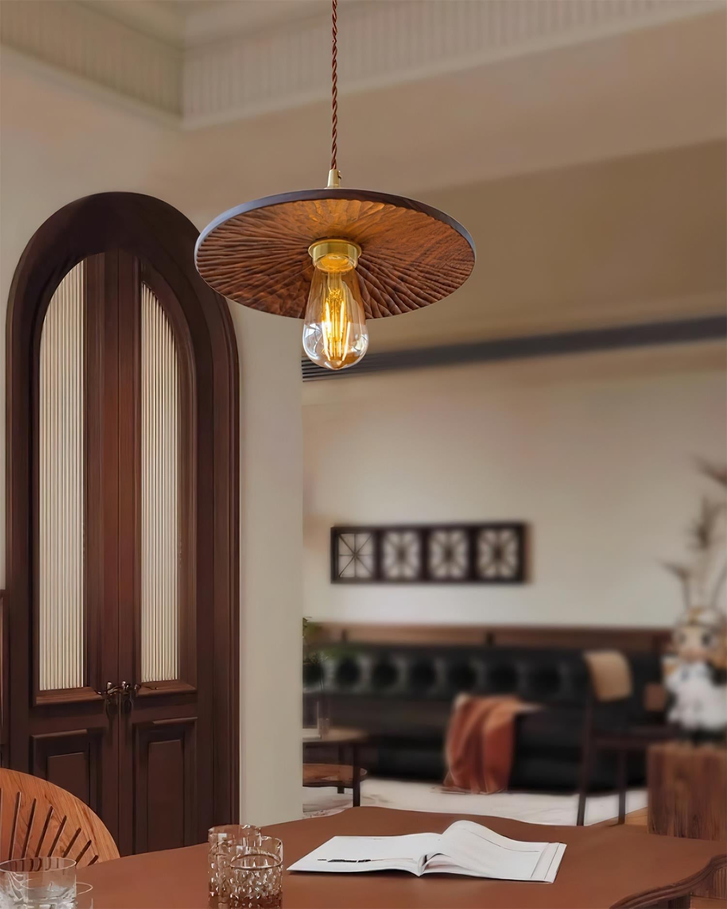 Rei Wood Pendant Lamp - Neutralighting