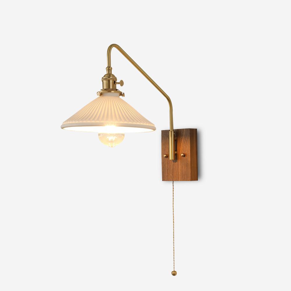 Fayel Pleated Shade Wall Lamp - Neutralighting