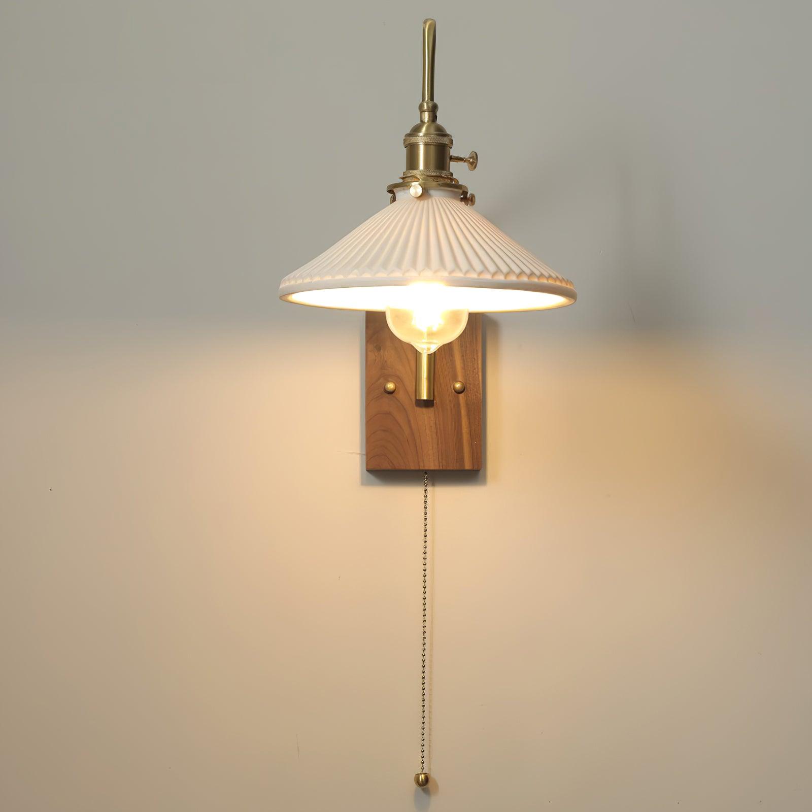 Fayel Pleated Shade Wall Lamp - Neutralighting