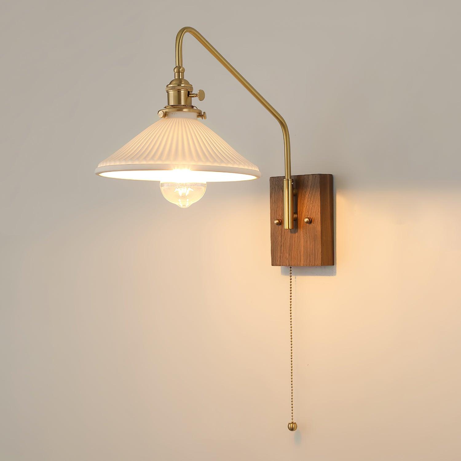 Fayel Pleated Shade Wall Lamp - Neutralighting