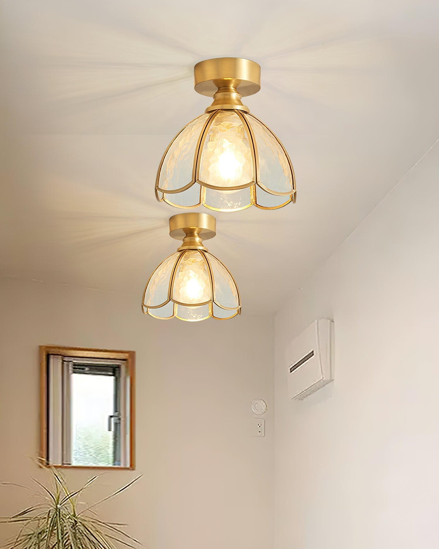 Civelle Tiffany Style Stained Glass Ceiling Light - Neutralighting