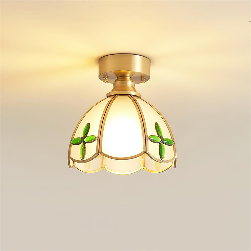 Civelle Tiffany Style Stained Glass Ceiling Light - Neutralighting