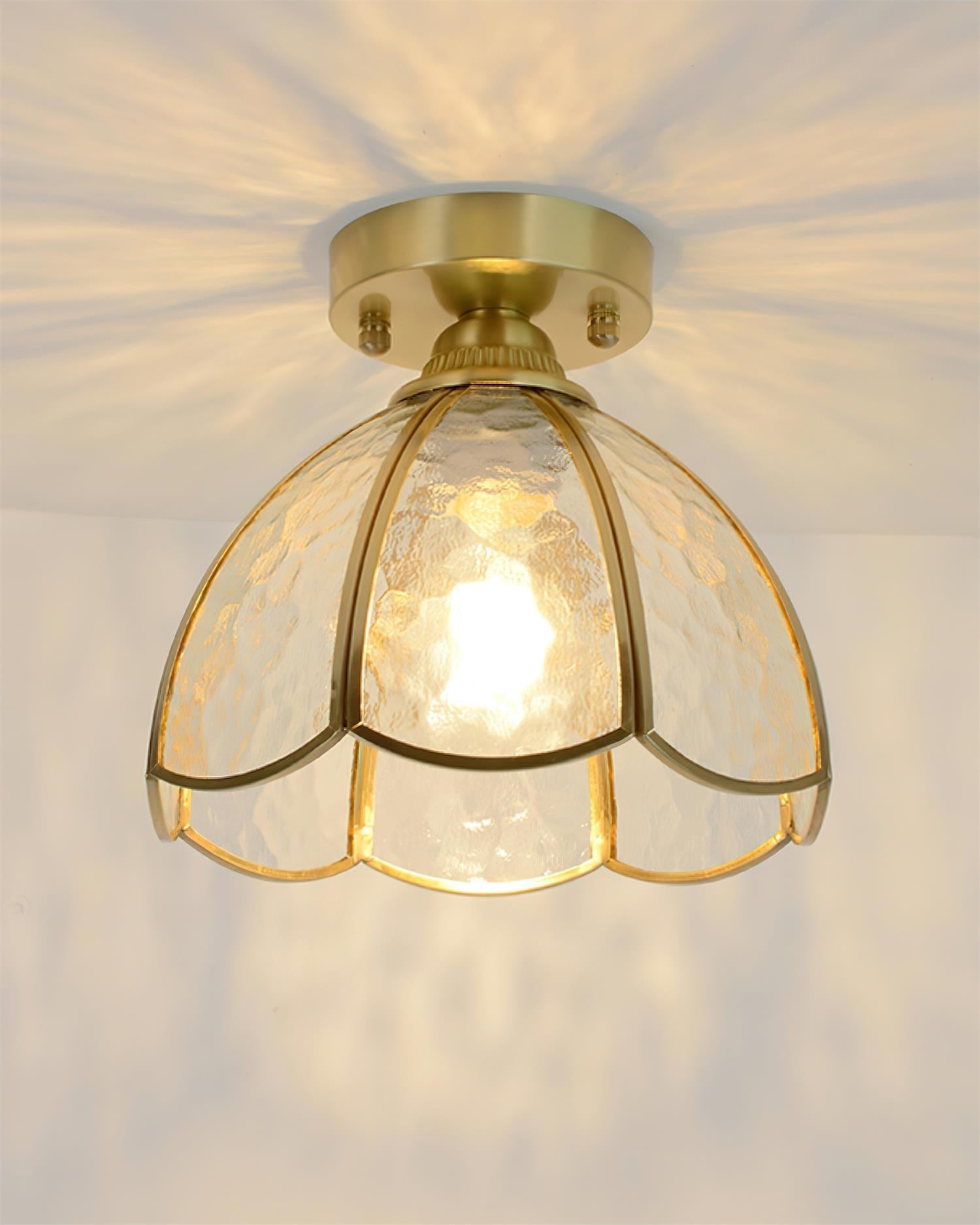 Civelle Tiffany Style Stained Glass Ceiling Light - Neutralighting