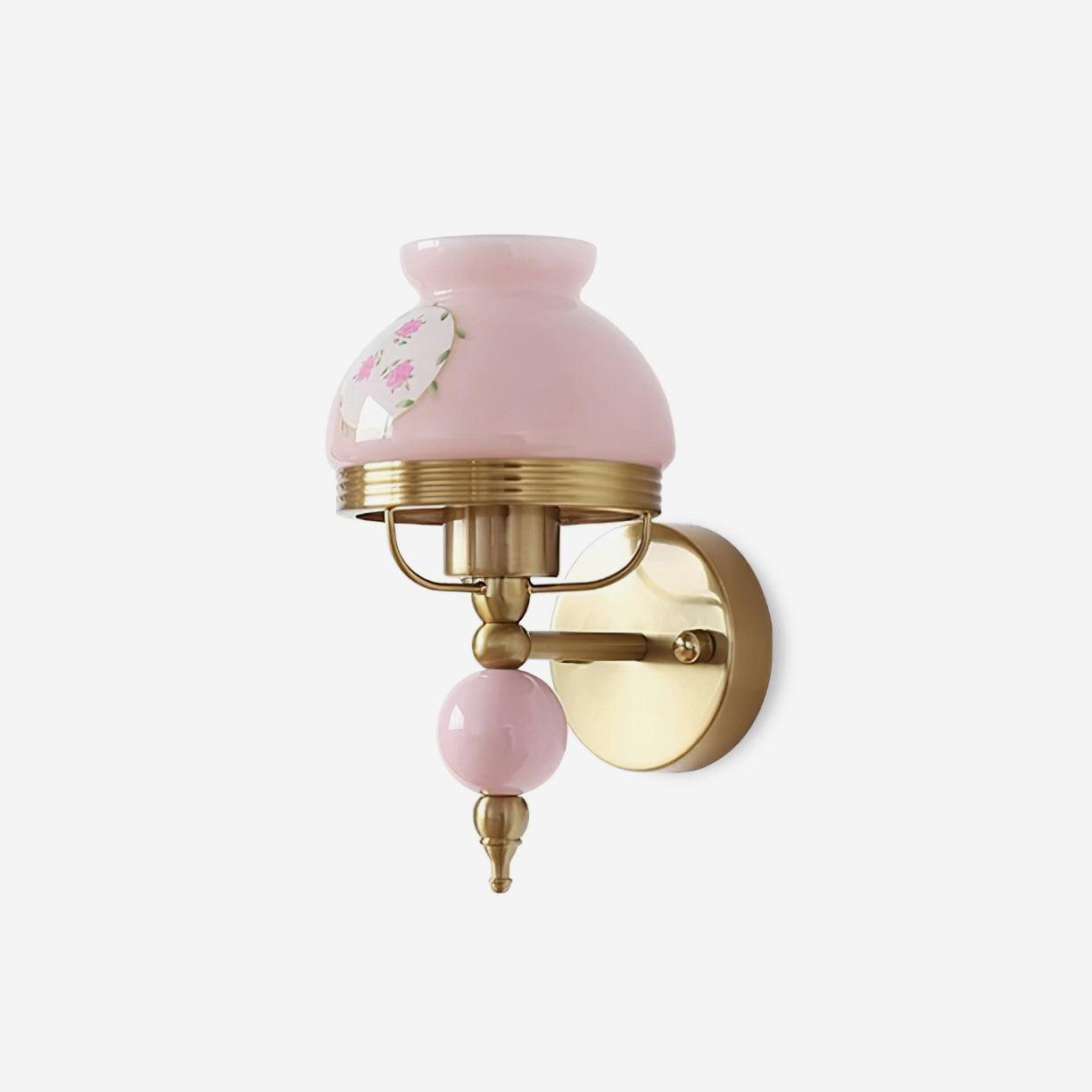 Wall Lamp Glass and Metal Light for Bedroom or Hallway Retro - Neutralighting
