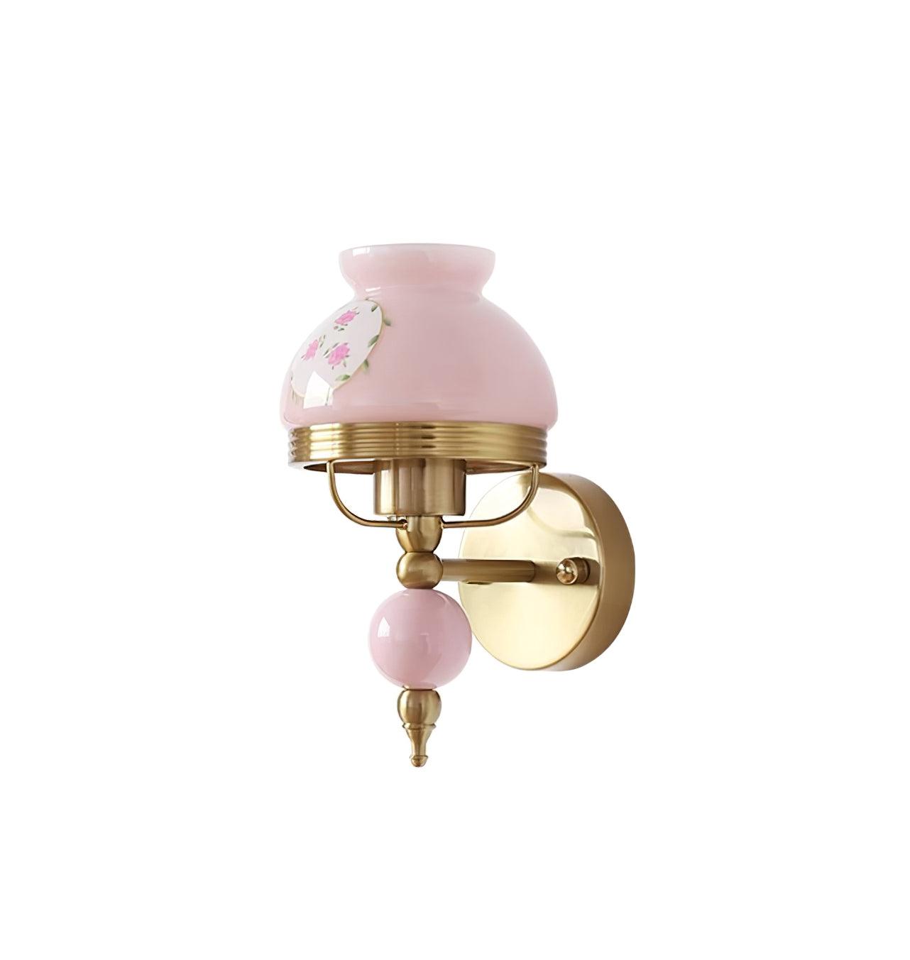 Wall Lamp Glass and Metal Light for Bedroom or Hallway Retro - Neutralighting