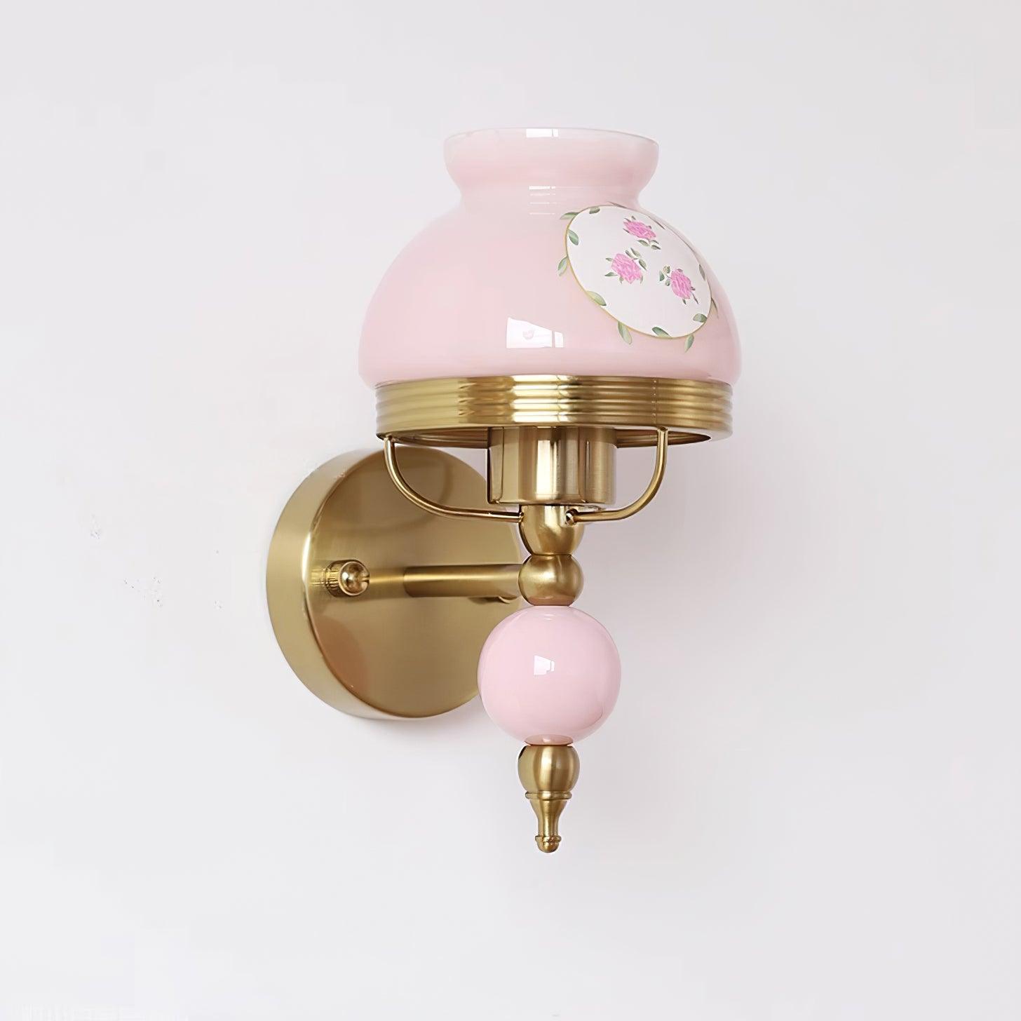 Wall Lamp Glass and Metal Light for Bedroom or Hallway Retro - Neutralighting