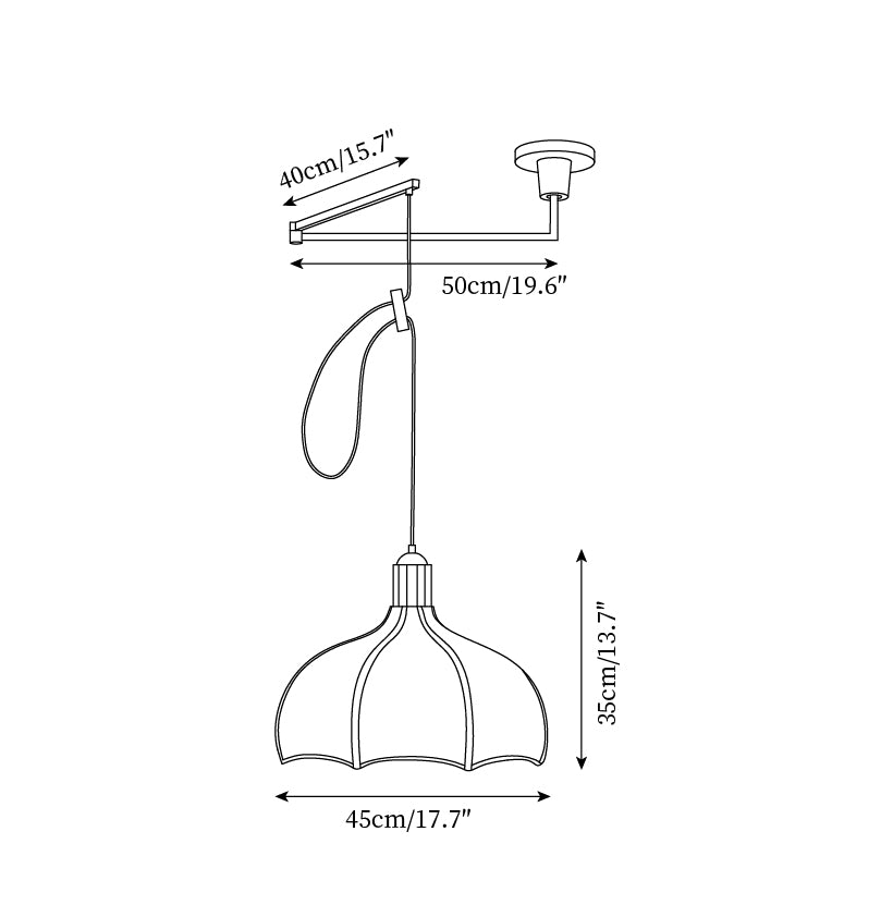 Eldin Adjustable Pendant Light - Neutralighting