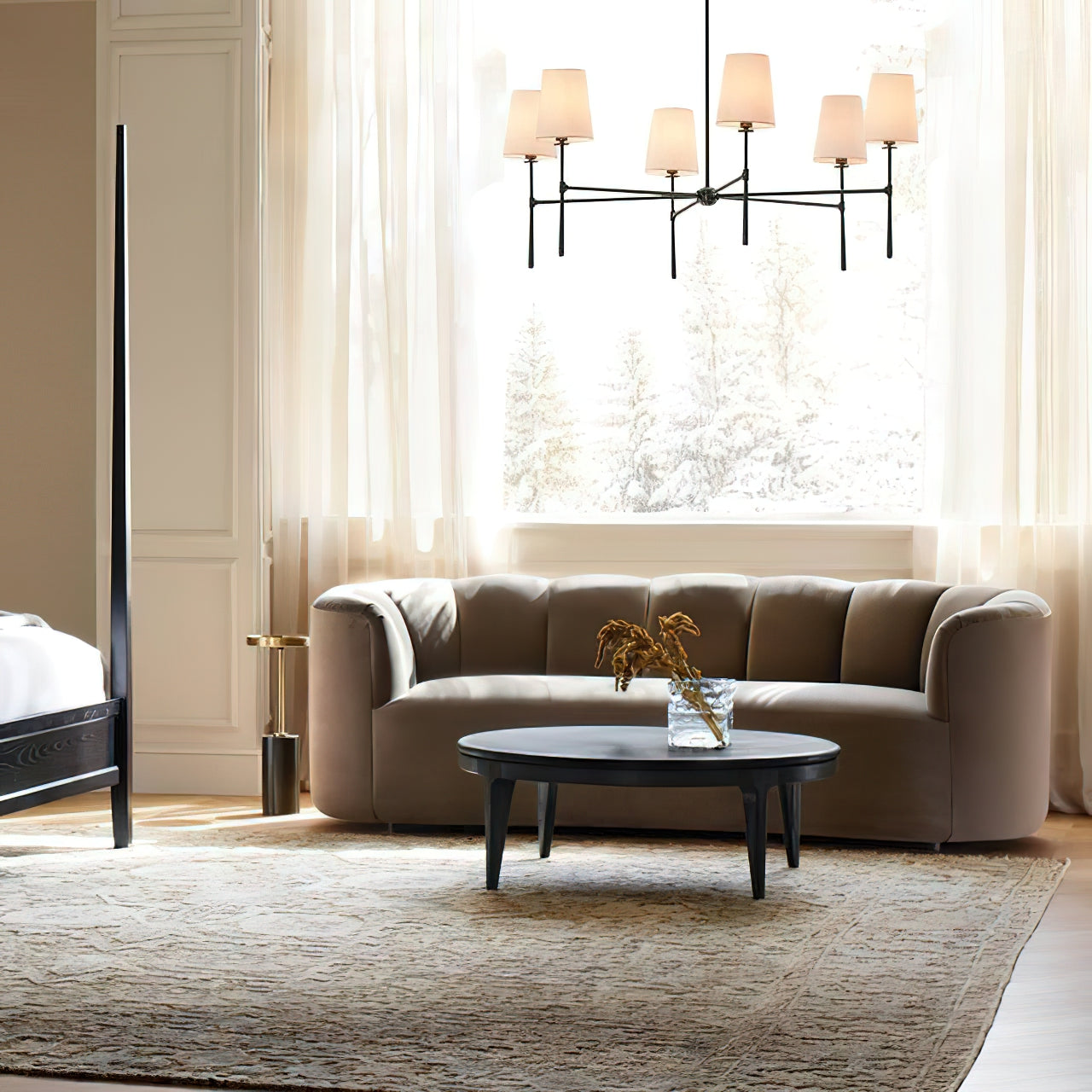 Varenne Round Chandelier - Neutralighting