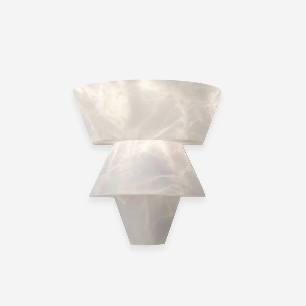 Elyon Elegant White Alabaster Wall Lamp - Neutralighting