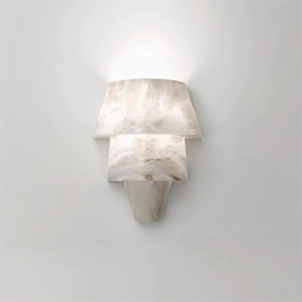 Elyon Elegant White Alabaster Wall Lamp - Neutralighting