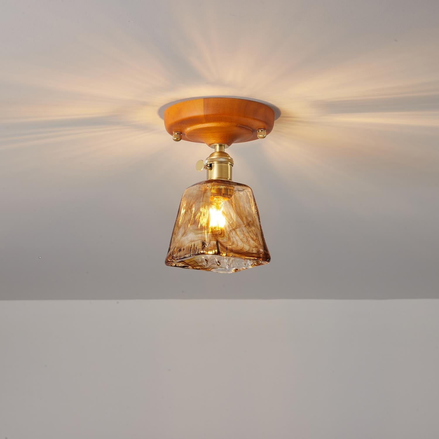 Elano Glass Ceiling Light - Neutralighting