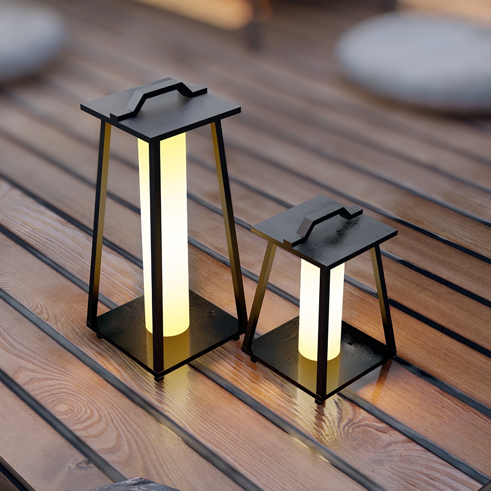 Ray Trapezoid-shaped Portable Outdoor Light - Neutralighting