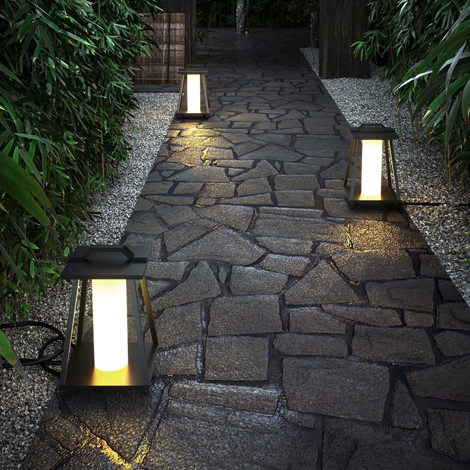 Ray Trapezoid-shaped Portable Outdoor Light - Neutralighting