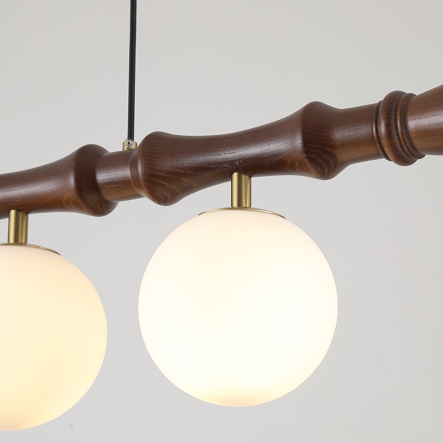 Bivio Wooden Pendant Light - Neutralighting