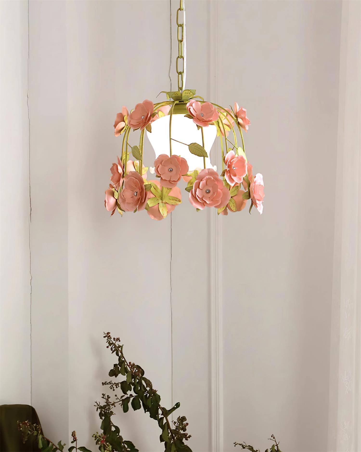 Bellova Floral Chandelier - Neutralighting