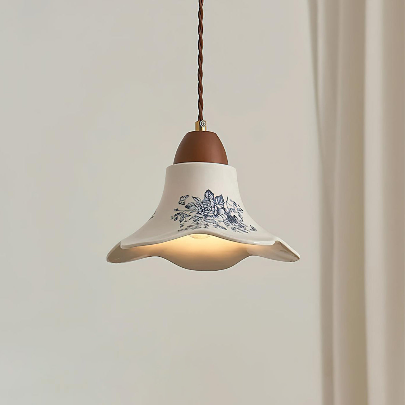 Porcelain Blossom Pendant Lights