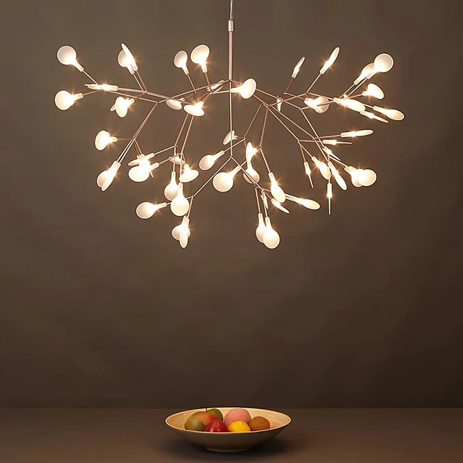 Lior Unique Sputnik Art Deco Firefly Chandelier. Living Room/ Bedroom - Neutralighting