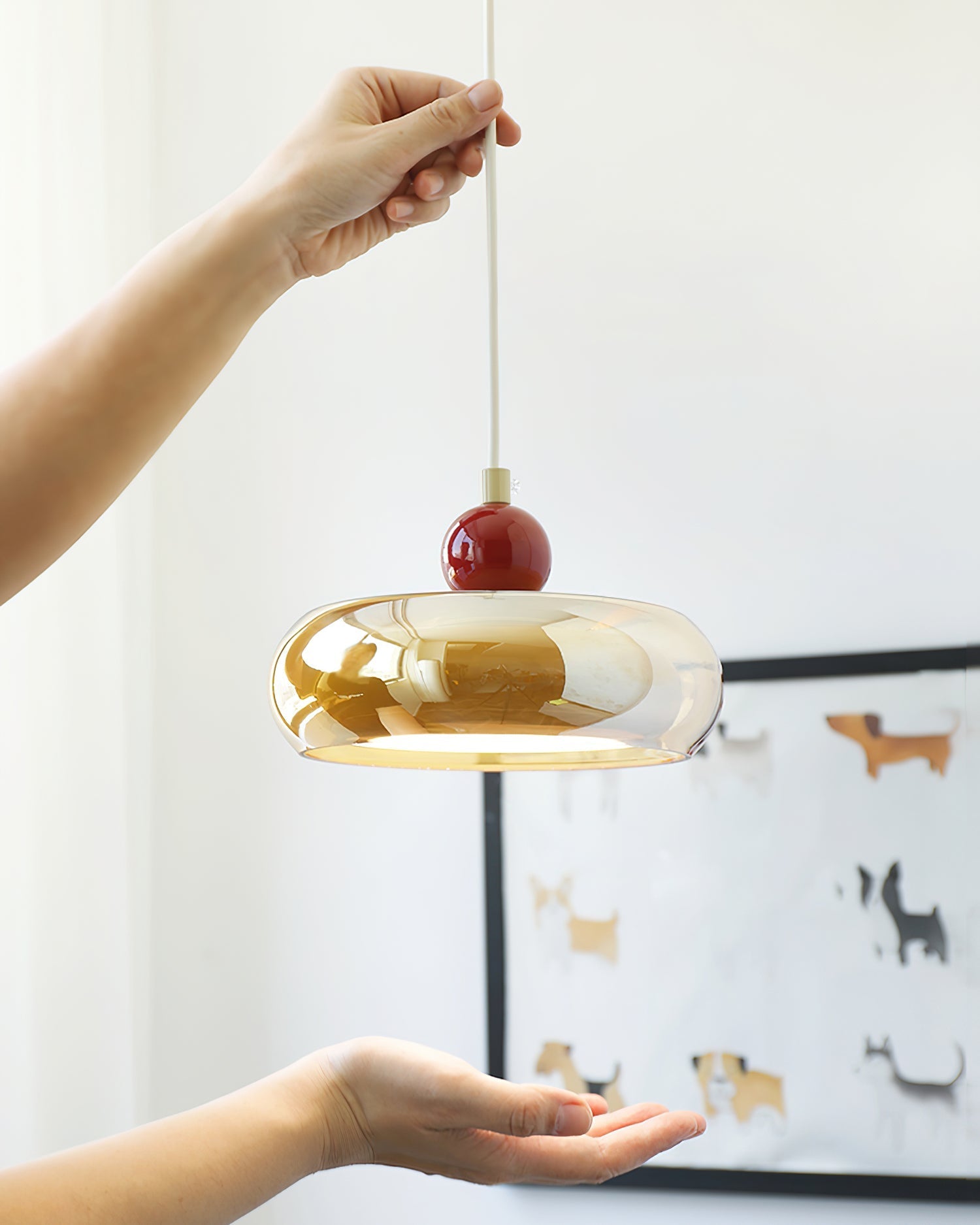 Jojo Pendant Lamp Amber*Red - Neutralighting