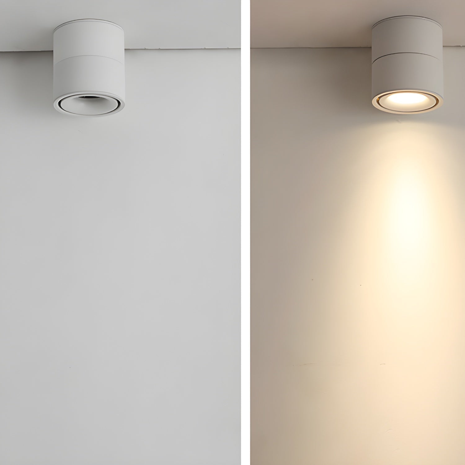 Thyn Round Rotatable Ceiling Light Spotlight - Neutralighting