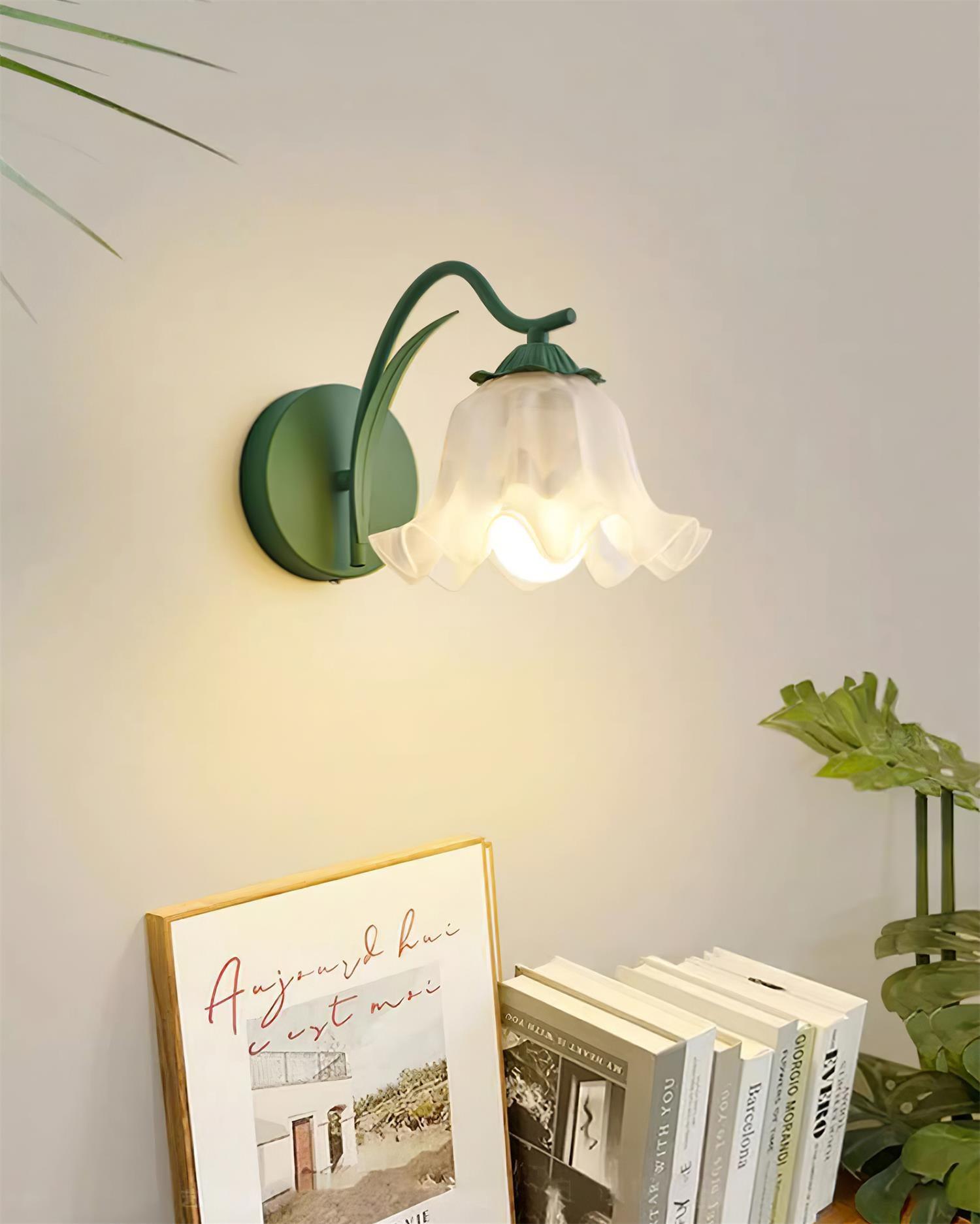 Wall Lamp Botanical Whimsy Green Stem - Neutralighting