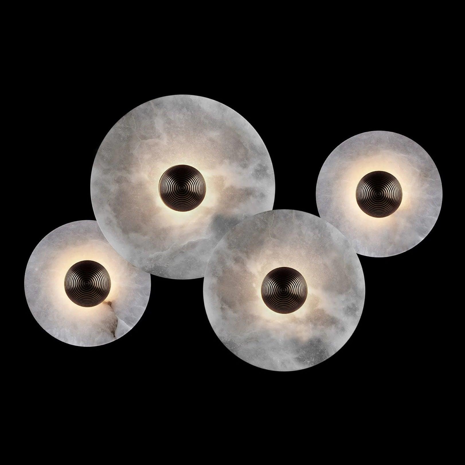 Cryn Alabaster Combination Wall Lamp - Neutralighting