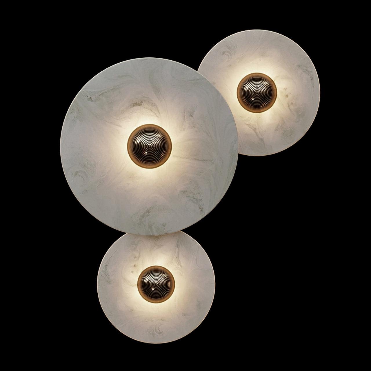 Cryn Alabaster Combination Wall Lamp - Neutralighting