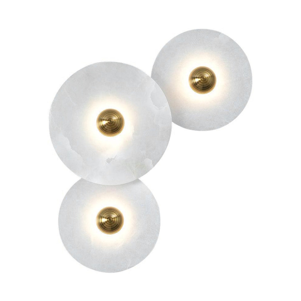 Cryn Alabaster Combination Wall Lamp - Neutralighting