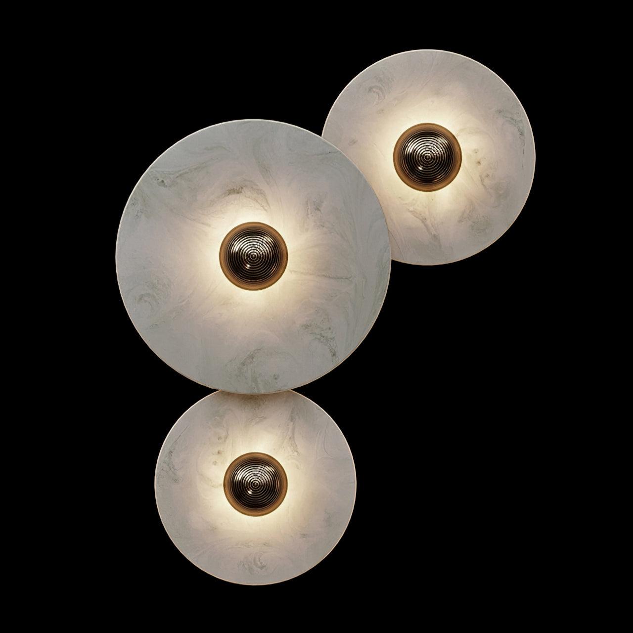 Cryn Alabaster Combination Wall Lamp - Neutralighting