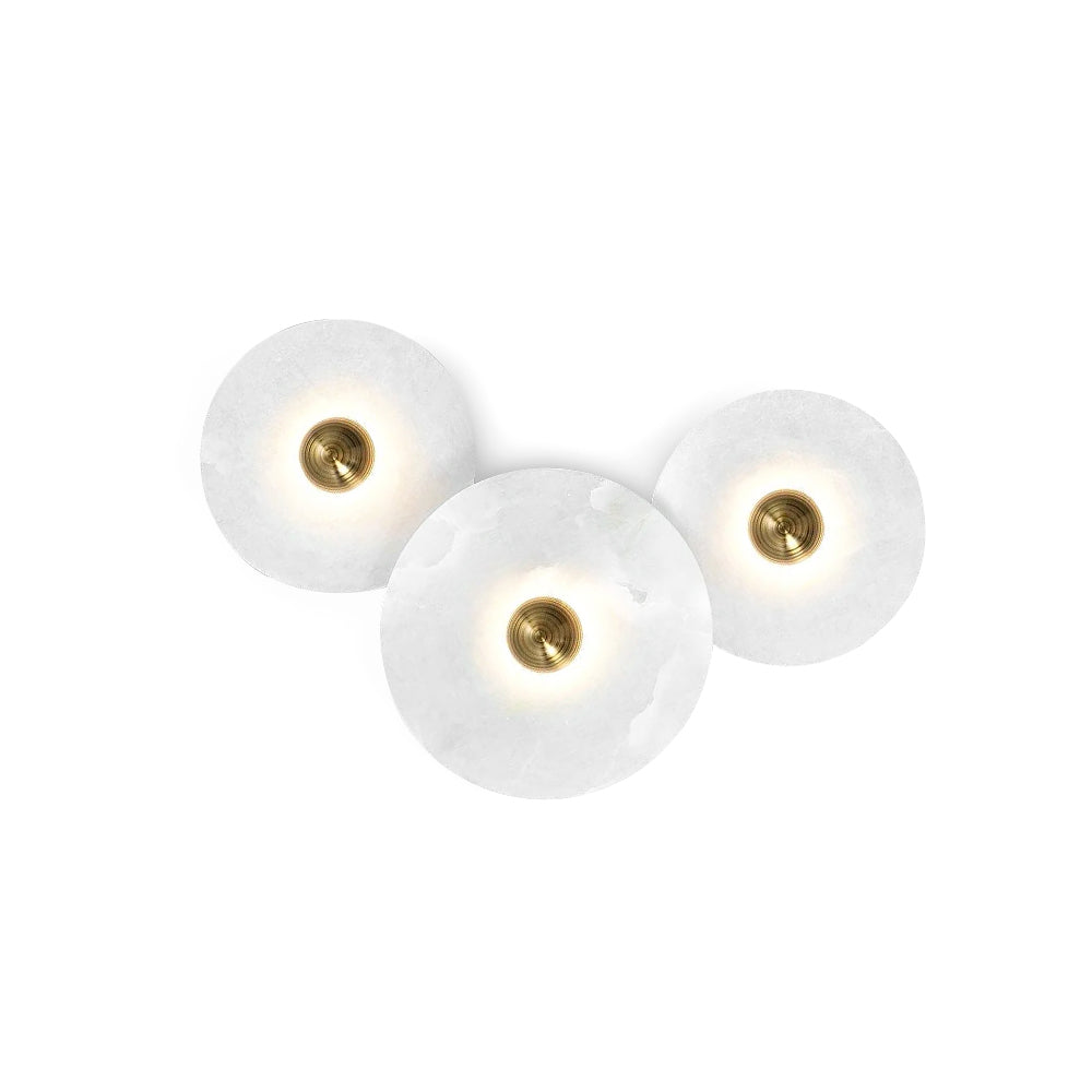 Cryn Alabaster Combination Wall Lamp - Neutralighting