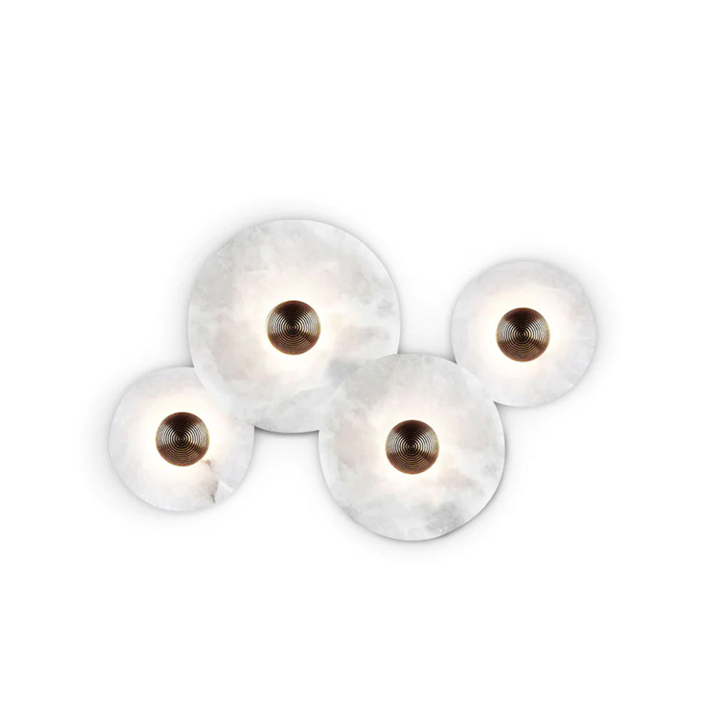 Cryn Alabaster Combination Wall Lamp - Neutralighting