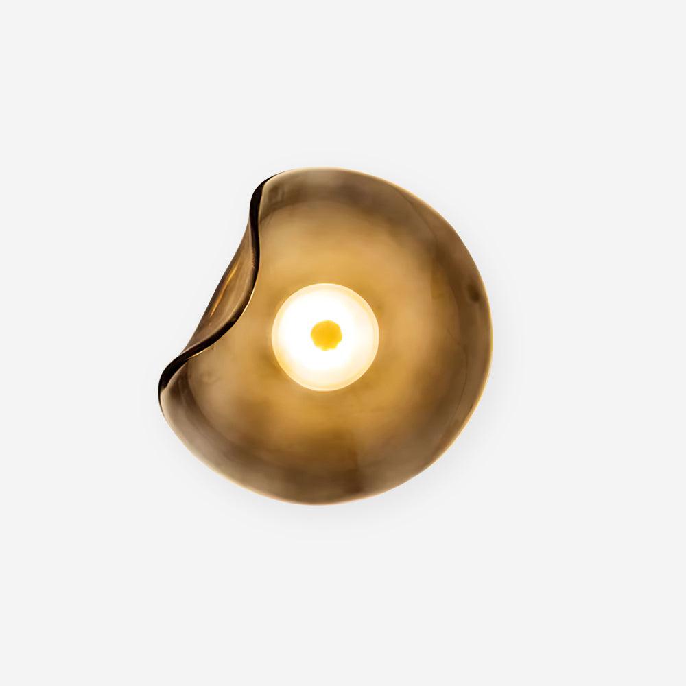 Lunara Amber Glass Ceiling Light - Neutralighting